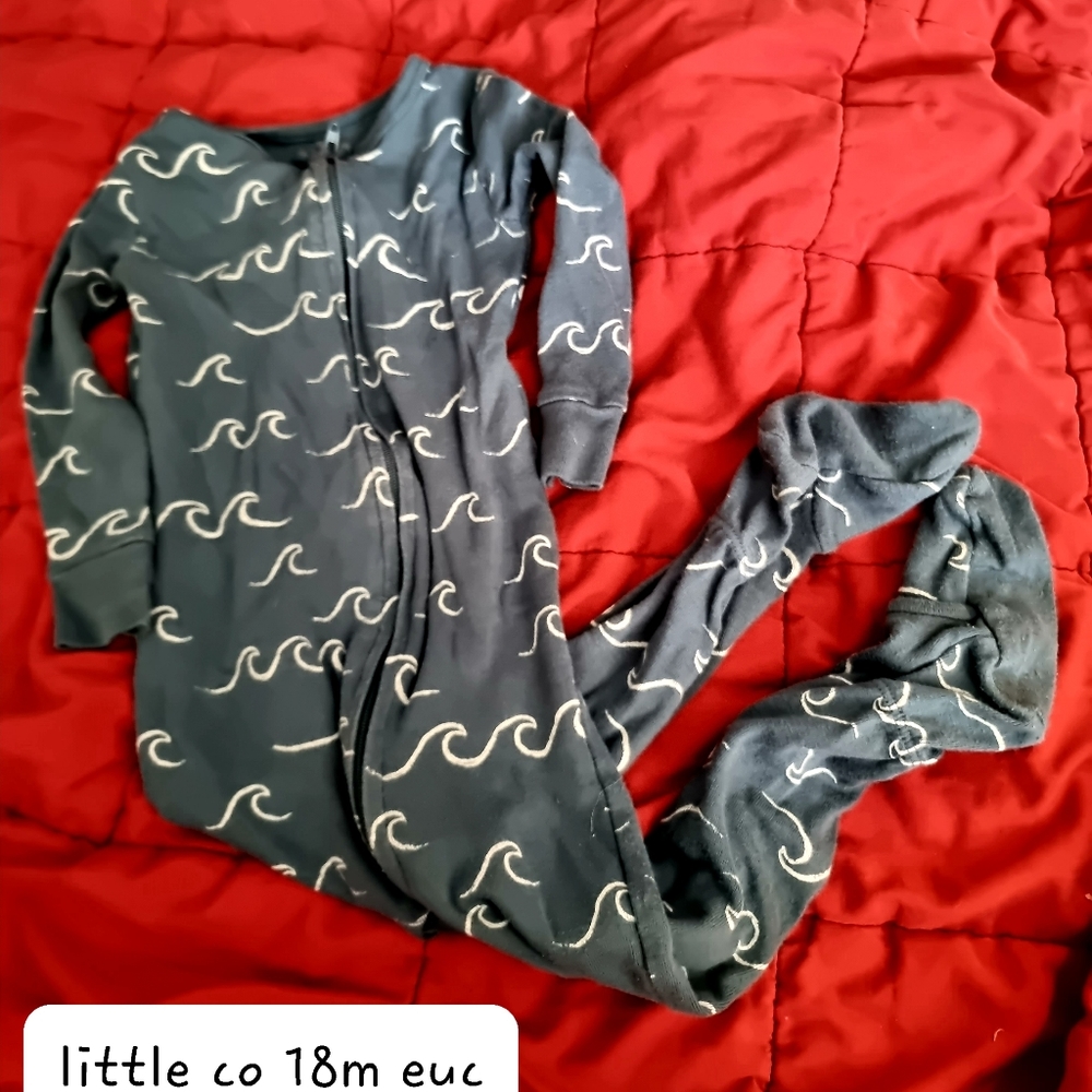 Little co one piece outfit 18m
